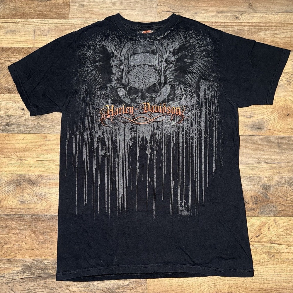 2008 Harley Davidson Skull Graphic Short Sleeve TShirt RGV McAllen, TX